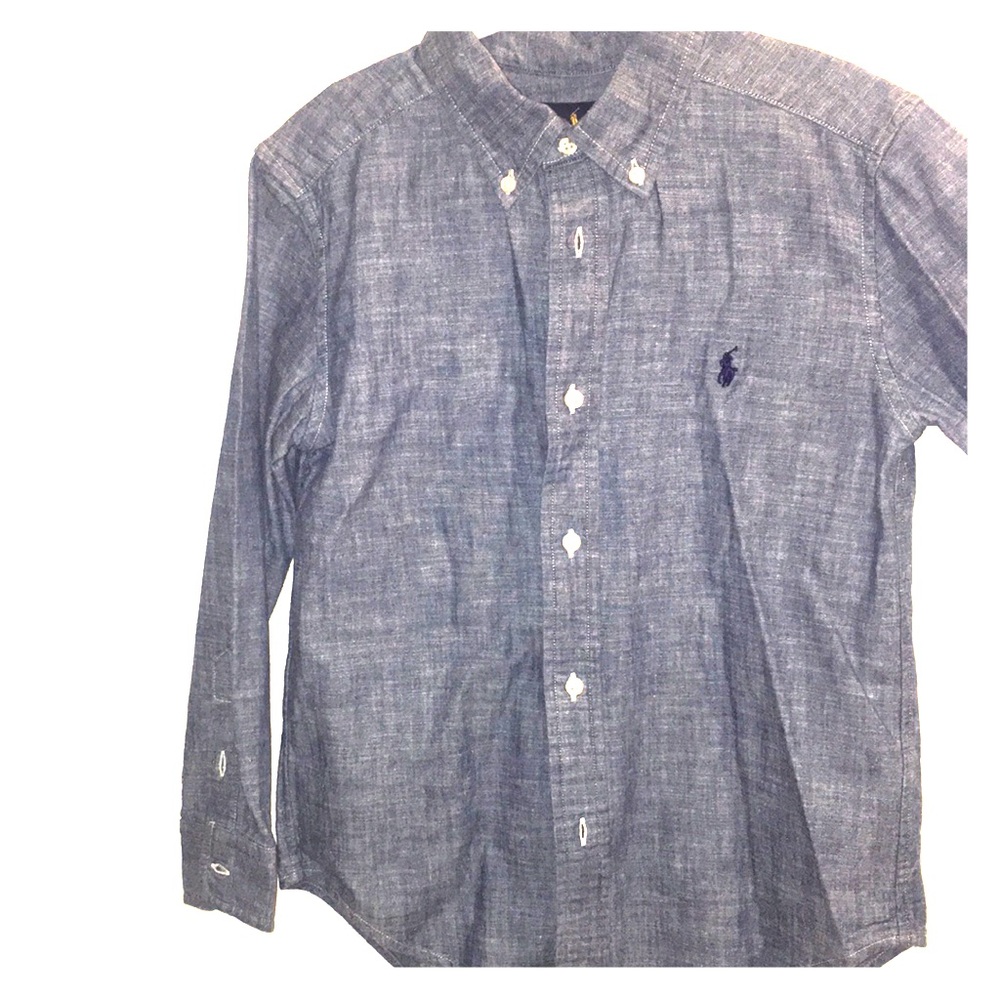 Button up polo shirt